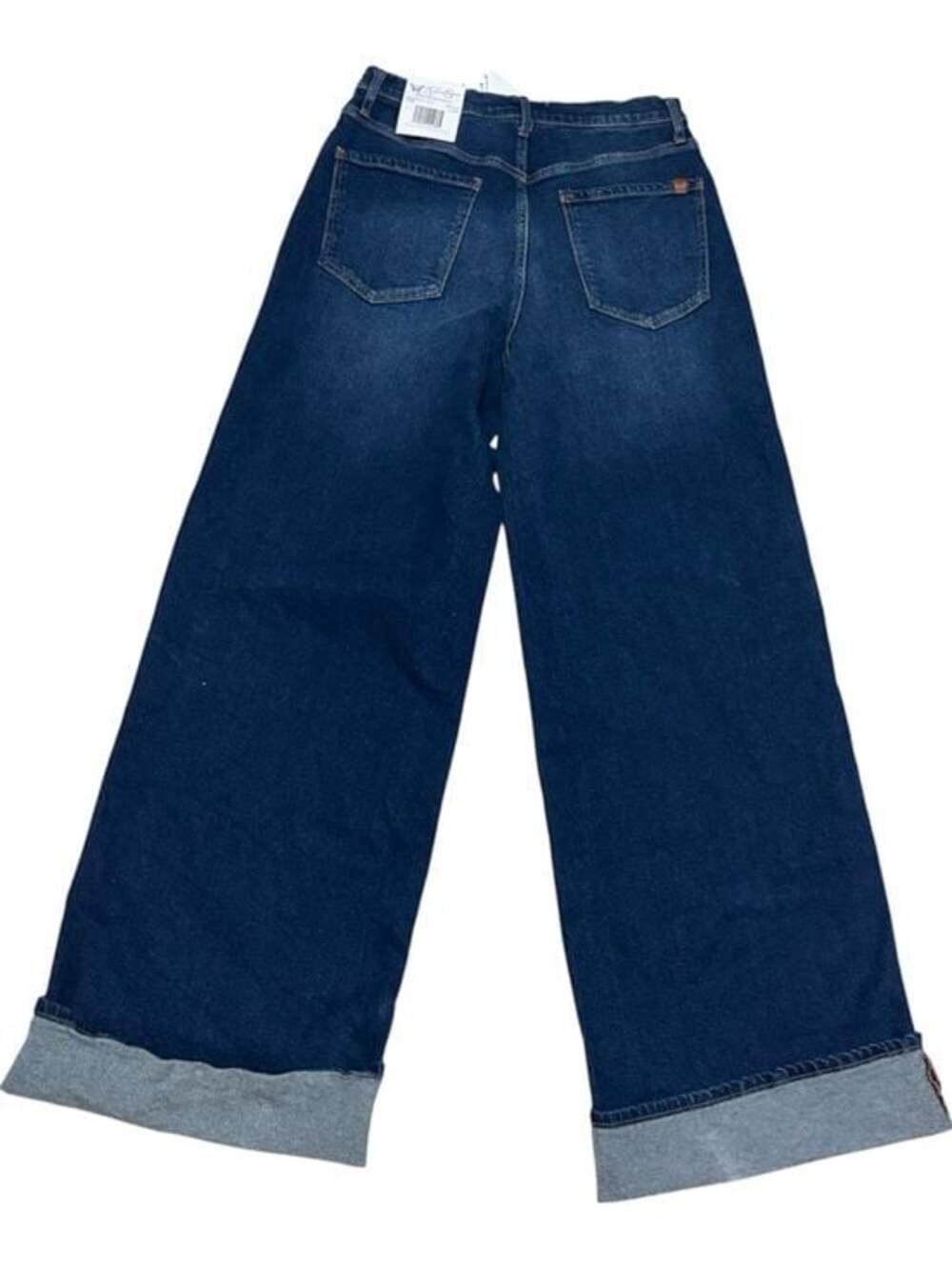 Jessica Simpson FREESIA HIGH RISE WIDE LEG DENIM DARK WASH - Picture 2 of 5